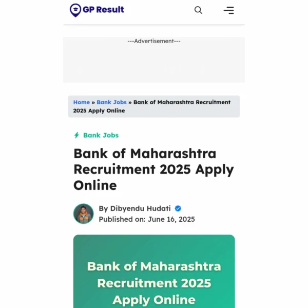 GP Result – Sarkari Result Website Template for GeneratePress - Image 3