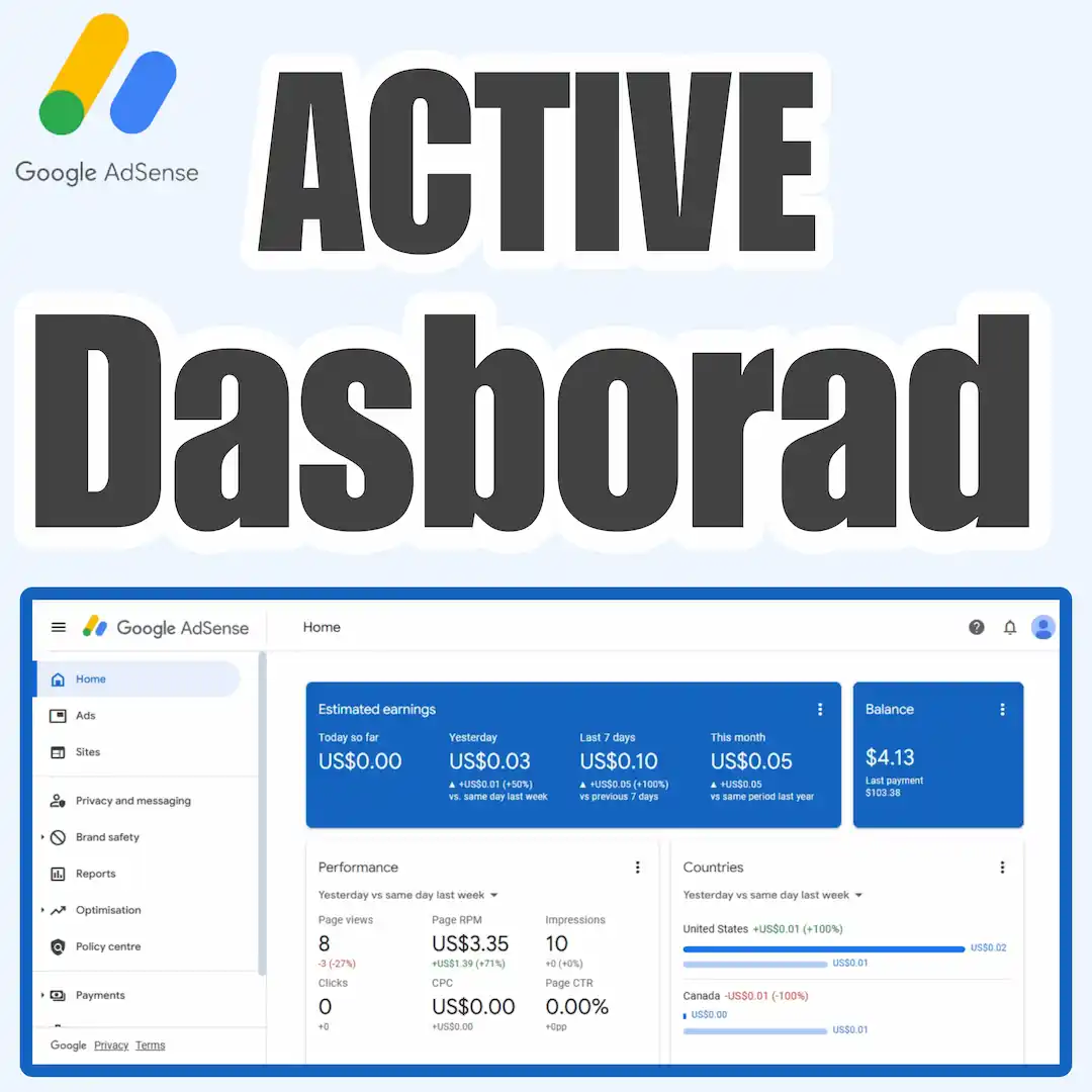 Active Dasboard Mawar Digitals